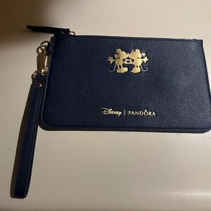 Disney x Pandora Navy Wristlet